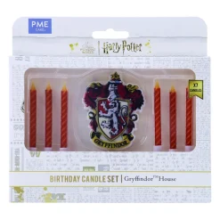 Set Velas Cumpleaños Harry Potter Gryffindor 7 ud - PME