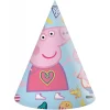 Sombreros Peppa Pig 6 ud