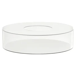 Soporte Redondo Transparente para Tartas 25 cm x 15 cm