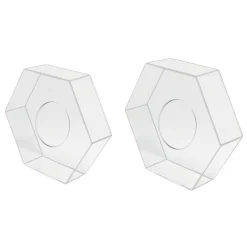 Soportes Hexagonales Transparentes para Tartas 20 y 30 cm