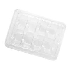 Soporte Transparente con Tapa para 8 Macarons