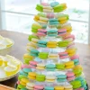 Soporte Transparente para Macarons Redondo 10 Niveles