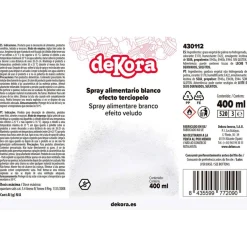 Spray Efecto Terciopelo Blanco 400 ml