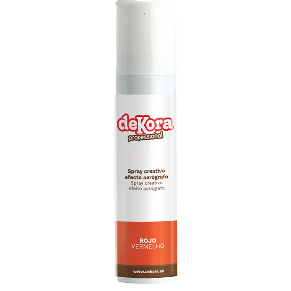 Spray Rojo Efecto Aerógrafo 100 ml