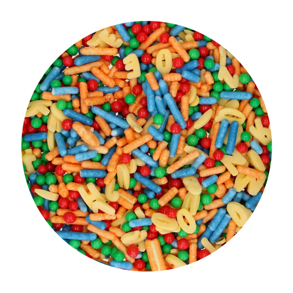 Sprinkles Confeti Alfabeto 65 gr - Funcakes