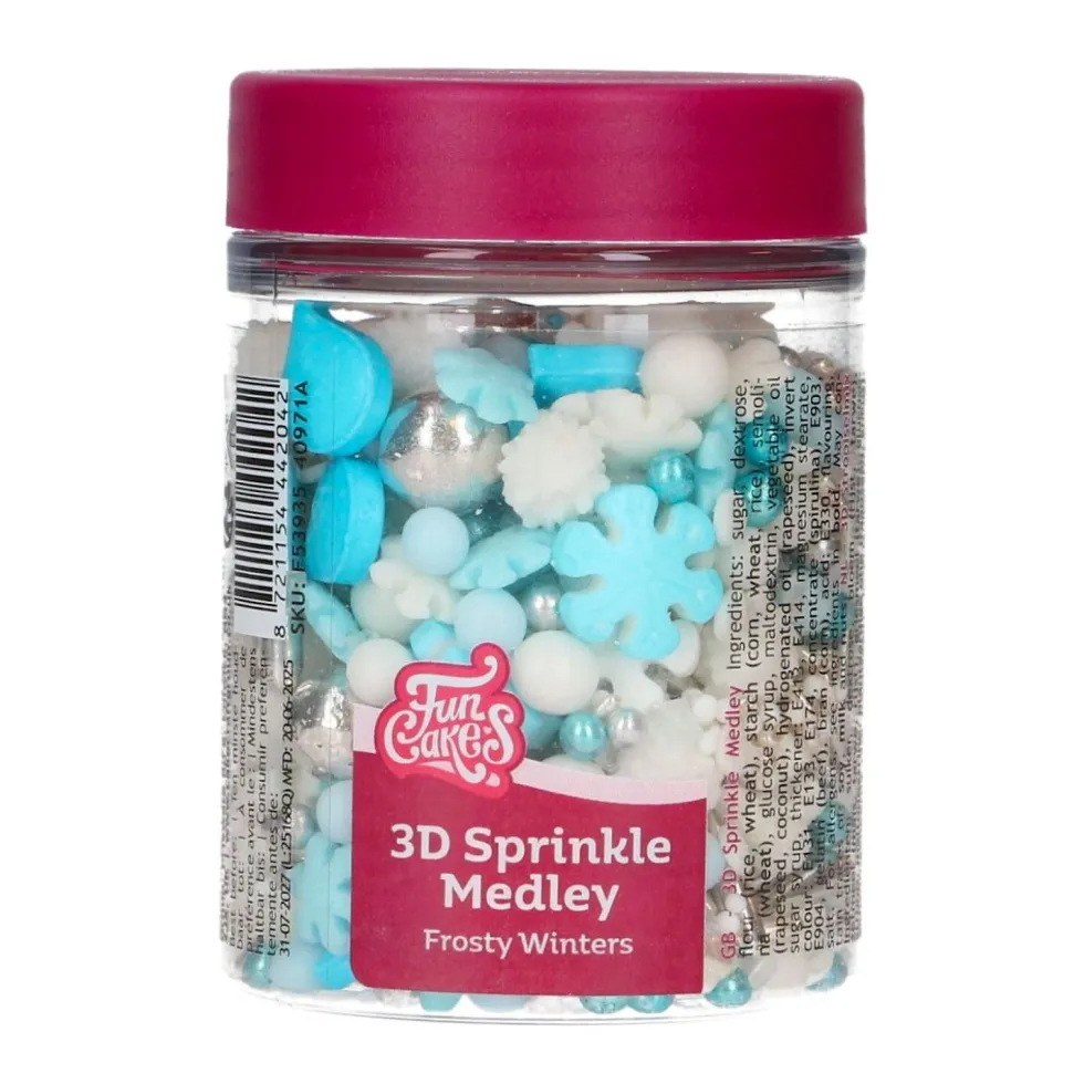 Sprinkles 3D Frosty Winters 70 - Funcakes