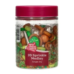 Sprinkles 3D Jungle Joy 70 gr - Funcakes