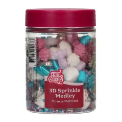 Sprinkles 3D Miracle Mermaid 70 gr - Funcakes