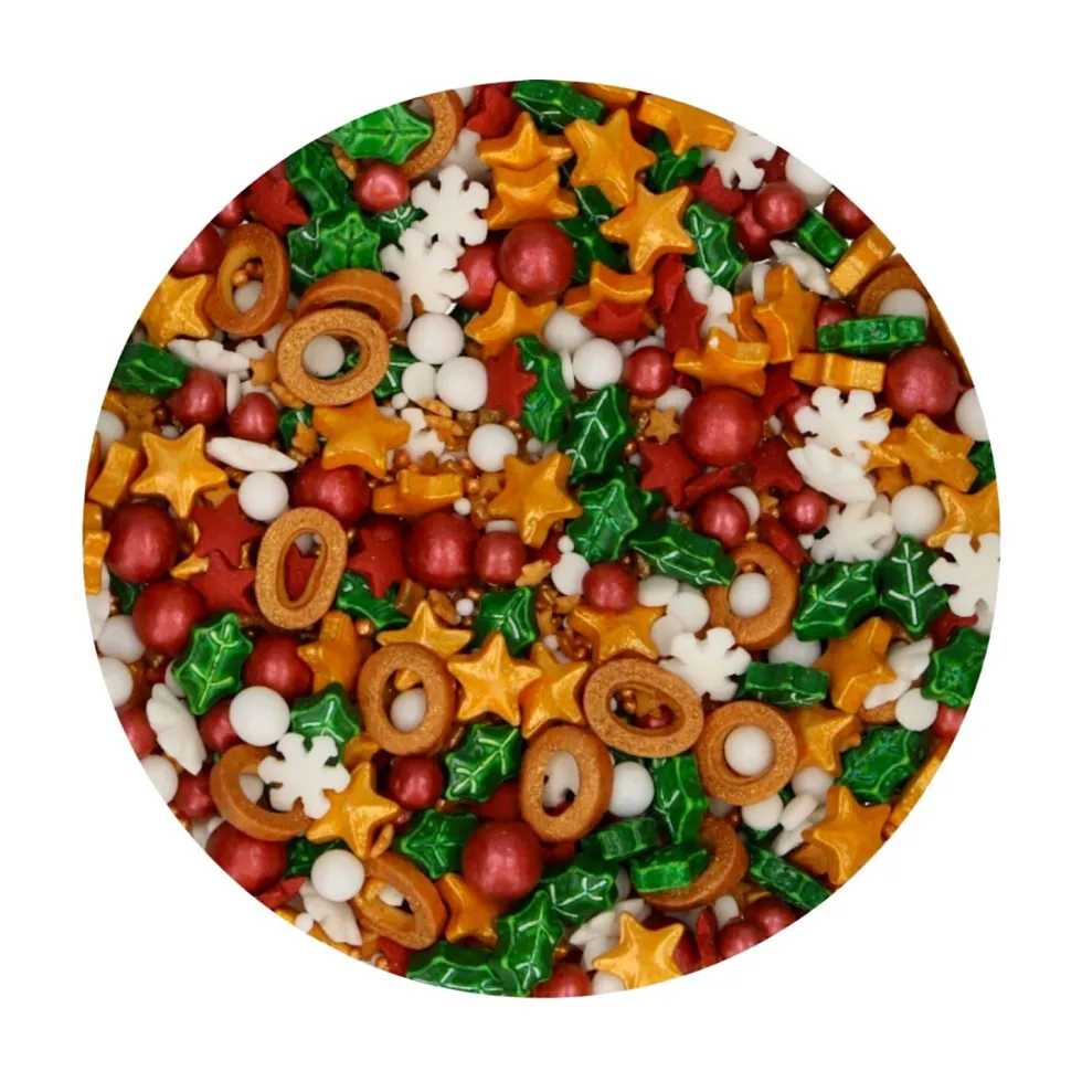 Sprinkles 3D Mistletoe Kisses 70 gr - Funcakes