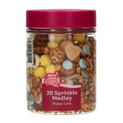 Sprinkles 3D Puppy Love 70 gr - Funcakes