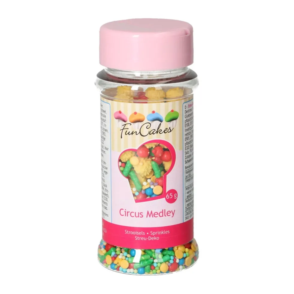 Sprinkles Medley Circus 65 gr - FunCakes
