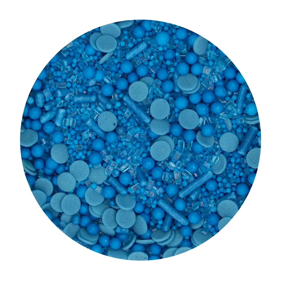 Sprinkles Medley Mix Azul 70 gr - Funcakes