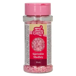 Sprinkles Medley Mix Rosa 70 gr - Funcakes