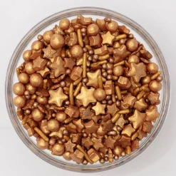 Sprinkles Navideños Campana Dorada 90 g