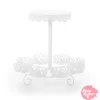 Stand para cupcakes blanco acuario 8 cavidades
