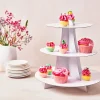 Stand para Dulces y Cupcakes​​​​​​​ Blanco