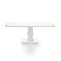 Stand para Tarta candy Rectangular Blanco 30 x 10 cm