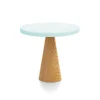 Stand para Tarta Natural Azul Redondo de 25 cm