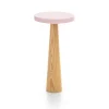 Stand para Tarta Natural Redondo Rosa de 15 cm