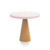 Stand para Tarta Natural Redondo Rosa de 25 cm