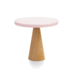Stand para Tarta Natural Redondo Rosa de 25 cm
