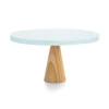 Stand para Tarta Natural Redondo Azul de 30 cm