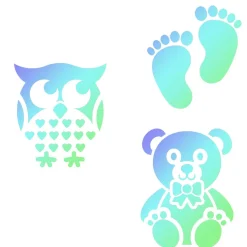Stencil Baby 3 ud
