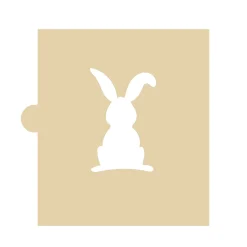 Stencil Conejo de Pascua 5 cm