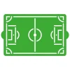 Stencil Decorativo para Tartas Campo de Fútbol 30 cm
