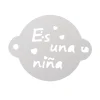 Stencil Es Una Niña