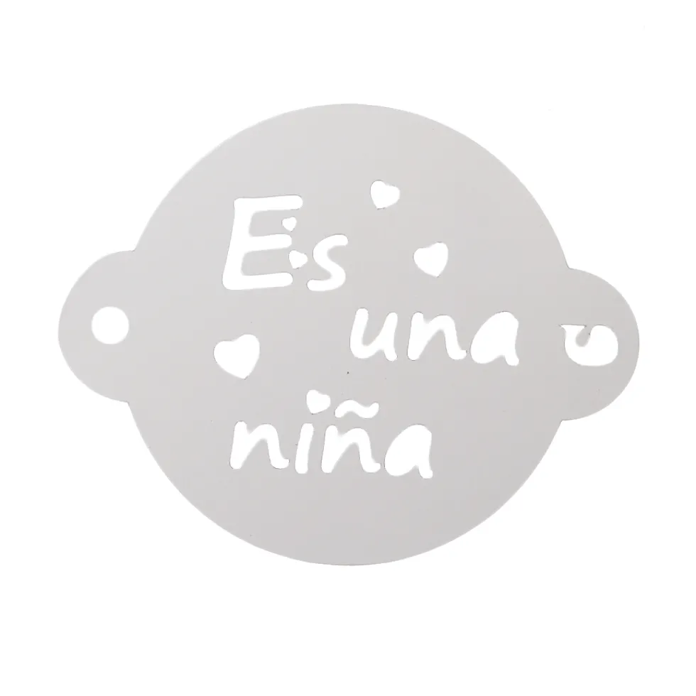 Stencil Es Una Niña