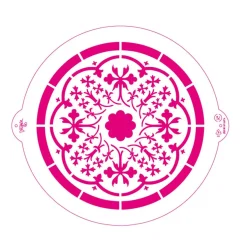 Stencil para tartas Modelo Cordel