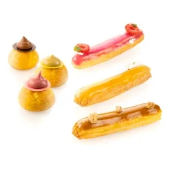 Tapete Silicona para Eclair y Choux - Silikomart