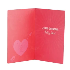 Tarjeta de Felicitación Corazón Modelo A