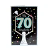 Tarjeta de Felicitación 70 Cumpleaños Modelo A