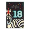 Tarjeta de Felicitación 18 Cumpleaños Modelo A