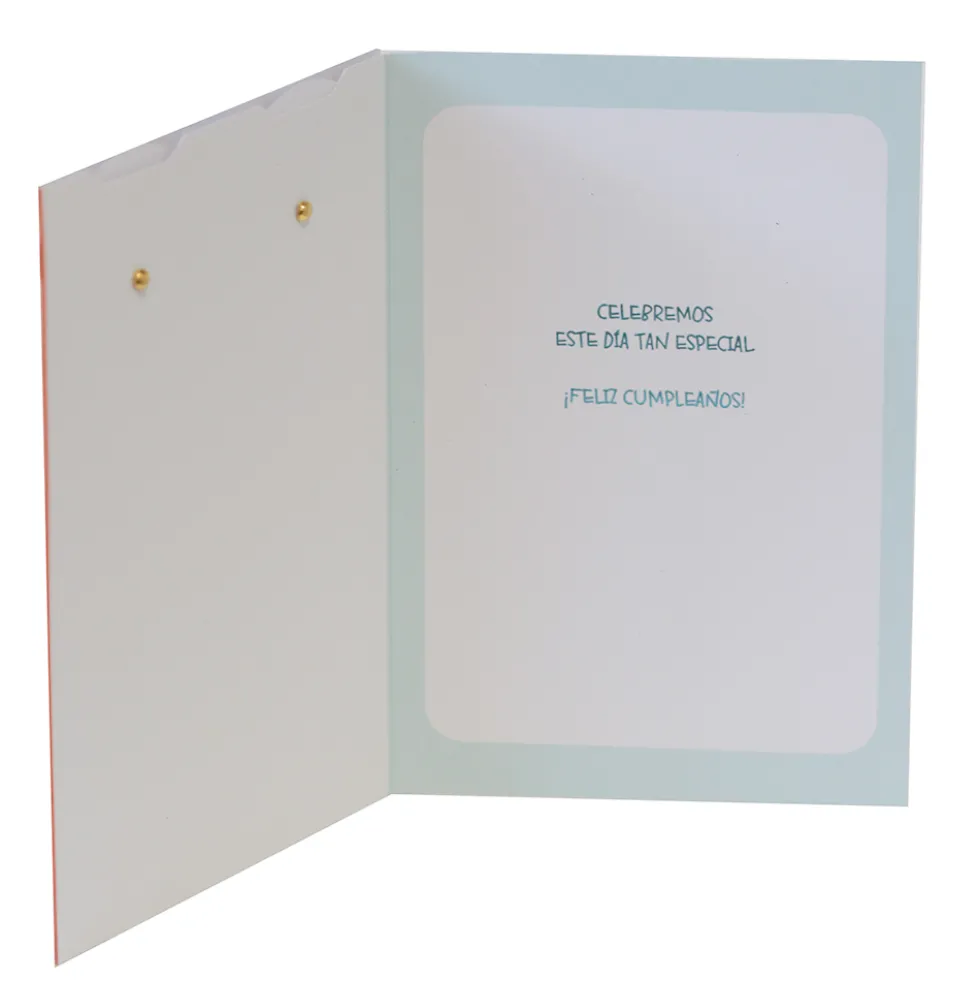 Tarjeta de Felicitación Cumpleaños Personalizable