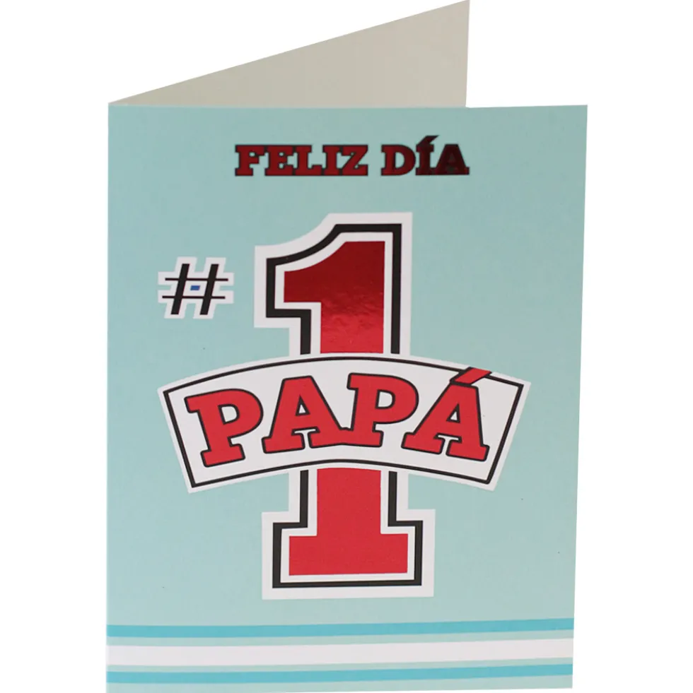 Tarjeta de Felicitación Día del Padre Modelo 5