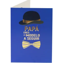 Tarjeta de Felicitación Día del Padre Modelo 2