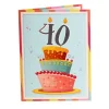 Tarjeta de Felicitación Gigante 40 Cumpleaños