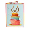 Tarjeta de Felicitación Gigante 60 Cumpleaños