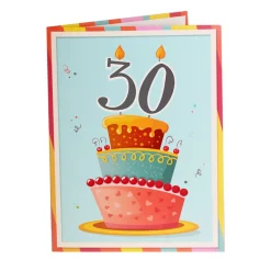 Tarjeta de Felicitación Gigante 30 Cumpleaños