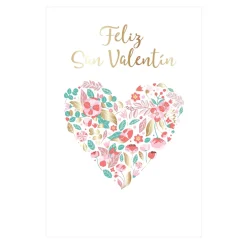 Tarjeta de Felicitación San Valentín Modelo A