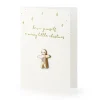 Tarjeta Navidad con Pin Gingerbread