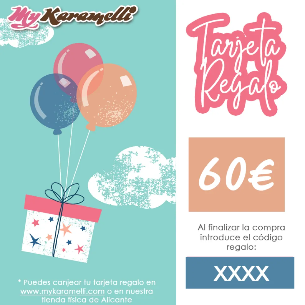 Tarjeta regalo 60 €