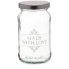 Tarrina de Vidrio para Conservas Made With Love