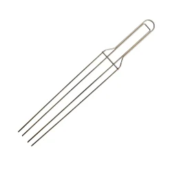 Tenedor Pincho para Enfriar Panettones 62 cm 4 Puntas - Decora