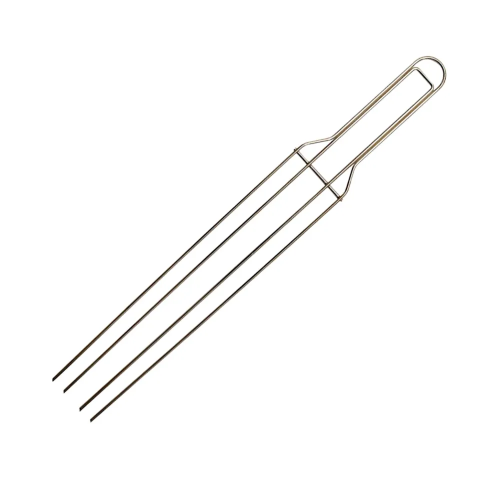 Tenedor Pincho para Enfriar Panettones 62 cm 4 Puntas - Decora