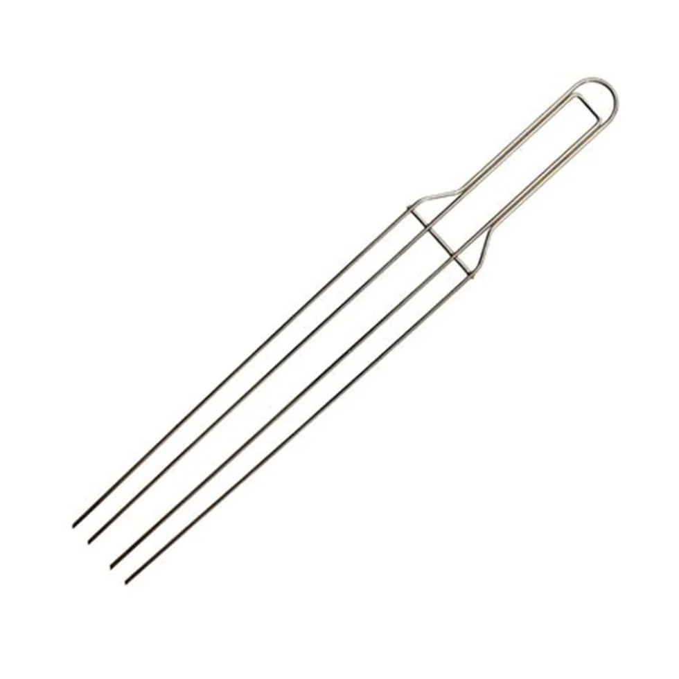 Tenedor Pincho para Enfriar Panettones 62 cm 4 Puntas - Decora