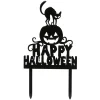 Topper Happy Halloween 12 x 10 cm